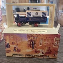 Matchbox Models of Yesteryear 1917 Yorkshire Steam Wagon YGB12 New in  Box - £11.17 GBP