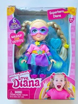 ⚡️ 2020 Love Diana Mashup Superhero Diana 6&quot; Mini Doll Pocket Watch NIB Sealed - £15.90 GBP