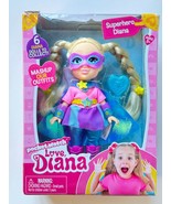 ⚡️ 2020 Love Diana Mashup Superhero Diana 6&quot; Mini Doll Pocket Watch NIB ... - £15.90 GBP