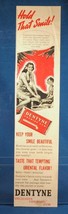 Vintage Rivista Ad Stampa Design Pubblicità Dentyne Masticando Gomma - $28.41