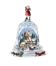 Holiday Acrylic Car Ornament, Backpack Access, Tree Decor- New - Christmas Bell - £10.29 GBP