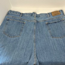 Arizona Relaxed Fit Straight Leg Jeans High Rise Medium Wash Blue 50x32 - $23.63