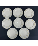 8 Homer Laughlin Eggshell SOMERSET Wheat China SANDWICH PLATES 7 1/4&quot; - €16,81 EUR