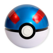 Great Ball Pokemon Collectible Tin: Blue and White Pokeball (Empty) - $240.99 MXN