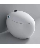 Deluxe Egg-Shaped Smart Toilet with Foot Flush and Warm Air Drying Fully... - $3,102.36 CAD+