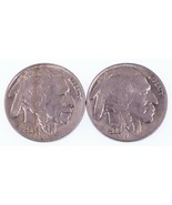 Plein De 2 1930 Buffalo Nickels ( P + S) En Au État, Naturel Couleur - $82.88 CAD