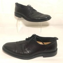 Cole Haan Split Toe Dress  Oxfords Black Leather C06399  Lace Up Mens Si... - $26.99