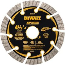 Dewalt DW4713T 4-1/2 in. XP All-Purpose Segmented Diamond Blade - £27.31 GBP