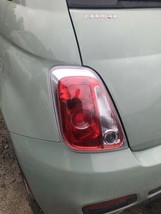 2012-2017 Fiat 500 Hatchback Tail Light Driver Left Side Black OEM - £97.77 GBP