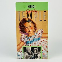 Heidi VHS Shirley Temple Movie Original Format Classic Film - £4.69 GBP