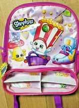 Shopkins School Storage Toddler Backpack Cute Pink Bag NEW With Tags - $233.13 MXN