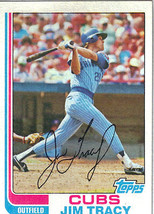 1982 Topps Jim Tracy Chicago Cubs #403 Baseball Card - £1.47 GBP