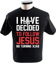 I Have Decided To Follow Jesus Tshirt Religion T-Shirts - £13.55 GBP+