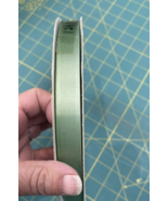 Scher Fabrics - New York Quality Satin 5/8&quot; wide ribbon 240 Yards Lt. Gr... - $21.26 CAD