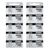 2 X Energizer EBR1225 (BR1225, CR1225) Lithium Coin Cell, On Tear Strip (Pack of - £12.74 GBP