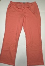 Seed to Style Pink Elastic Waist Pull On Pants Women Size XL (Measure 38x31) - £8.74 GBP