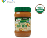 &#39;Simply Nature Organic Creamy Peanut Butter, 16 Oz Case of 6&#39; - £14.94 GBP