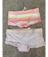 BNWT Victoria&#39;s Secret 2pk cotton Shorties/Boyshort panties, Size S - $27.16 CAD