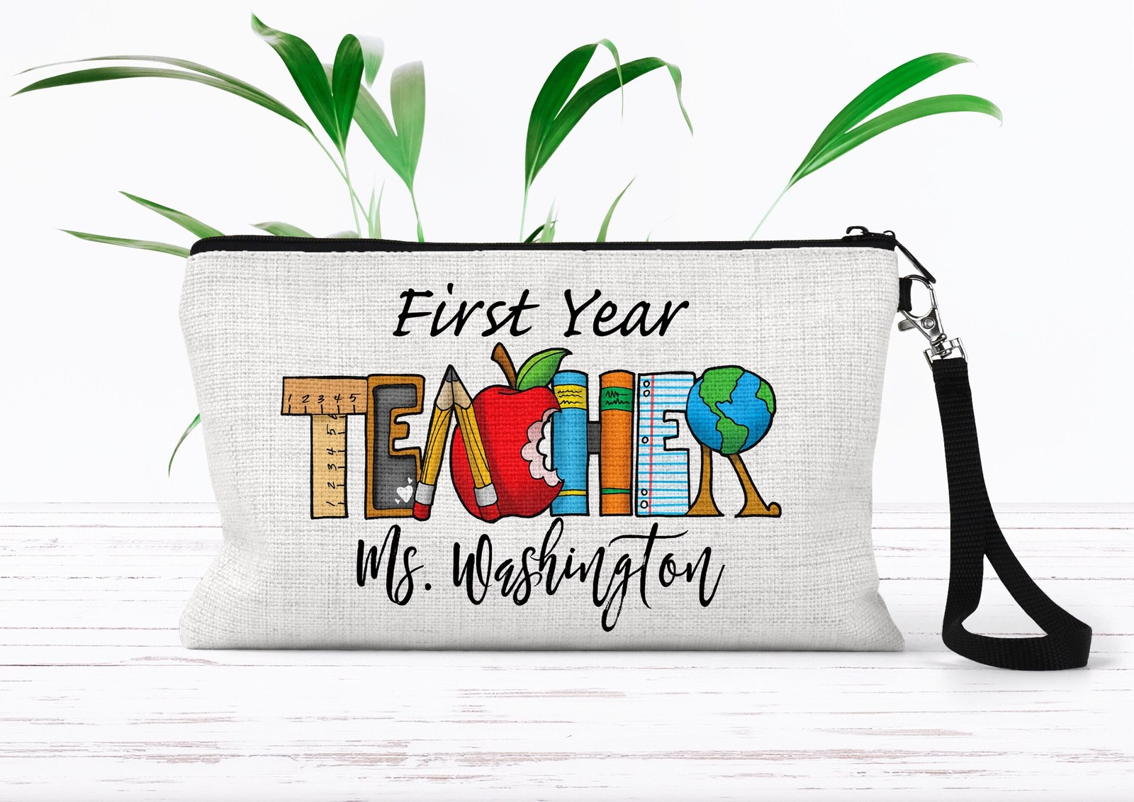 Primary image for First Year Teacher Gift, Accessory Bag, New Teacher Survival Kit, Back To School