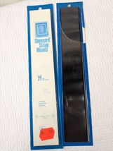 Showgard Stamp Mounts size #27 dark background black 14 strips total Vin... - $5.00