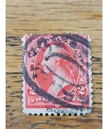 US Stamp George Washington 1c Used Fancy Cancel/Oval Cancel 250 - £3.74 GBP