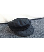 Dorfman - Pacific Co Cotton Greece Sailor Hat Black Rope Marine About Si... - $40.67 CAD