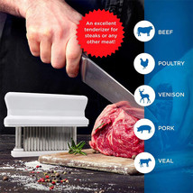 Stainless Steel Blade Meat Tenderizer For Chicken Pork Beef Kitchen 48 N... - $33.99