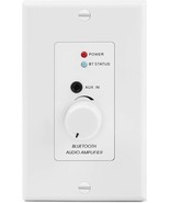 Tnp Wireless Bluetooth Audio Receiver Wall Plate Mount, Bt 5.0 Aptx Music - $43.99