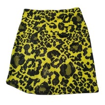 ASOS Mini Skirt Size 2 W22&quot;in Waist Womens Mini Skirt Animal Print Leopa... - £22.04 GBP