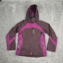 Columbia Ski Jacket Women S Purple Titanium Omni Tech Interchange Rugged Outdoor - £26.22 GBP