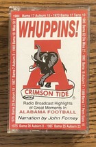 The Crimson Tide Whuppins! Cassette Tape University Of Alabama John Forney - £10.80 GBP