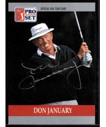 Don January Signed Autographed 1990 Pro Set PGA Golf Card - $15.00