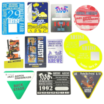 Aspen New Orleans Playboy Jazz Festival Vtg 12 Otto Pass Sticker Bundle Heritage - £38.01 GBP