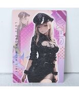 Jean Police Officer Premium Waifu Card Anime Girl Art Oversized Board A6 - $19.42 CAD
