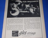 GHS Strings Pickin&#39; Magazine Photo Clipping Vintage November 1977 - $14.99