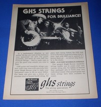GHS Strings Pickin&#39; Magazine Photo Clipping Vintage November 1977 - £11.93 GBP