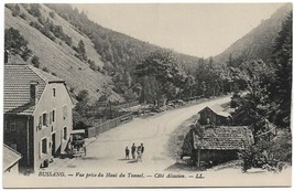 Postcard France Bussang Alsac Tunnel Chariot Côté Alsacien - £7.15 GBP