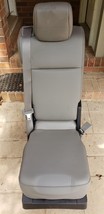 F150 Jump Seat Console Gray Leather 2015 and Up Ford Arm Rest Cup Holder a - £392.67 GBP