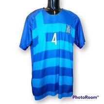 Greek Soccer #4 Minolas Athletic Shirt sz L - $49.49