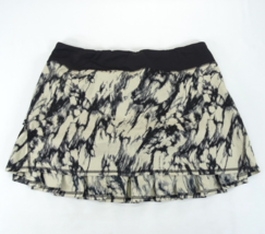 LULULEMON Run Pace Setter Skirt Granite Built In Shorts Pleated Womens 1... - $47.45