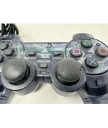 Playstation 2 PS2 OEM Sony Dualshock 2 Controller SCPH-10010 - Smoky Clear - $23.22