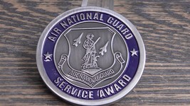 ANG Air National Guard Service Award Challenge Coin #52W - £8.50 GBP