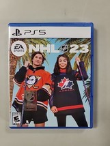 NHL 23 - PlayStation 5 VideoGames Small Crack In Case.  Free Shipping  - $16.34