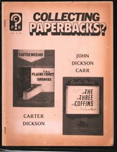 Collecting Paperbacks? Vol. 2 #2--John Dickson Carr-Carter Dickson-Paperback ... - £47.29 GBP