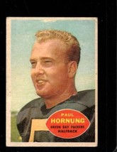 1960 Topps #54 Paul Hornung Vg Packers Hof *X94636 - £23.70 GBP