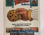 1987 Nabisco Chips Ahoy Cookies Print Ad Advertisement pa21 - $9.89