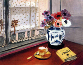 Art Giclee Printed Oil Painting Print Vase by the window by Matisse Canvas - £6.72 GBP+