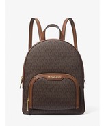 Michael Kors Jaycee Medium Logo Backpack in Brown Women&#39;s Handbag - $9,244.98 MXN
