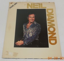 Neil Diamond 1987 Headed For the Future Tour Concert Program Souvenir Bo... - £33.75 GBP