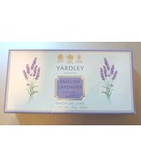YARDLEY English Lavender Luxury Soap 3 Bars Sealed Box  - $310.49 MXN